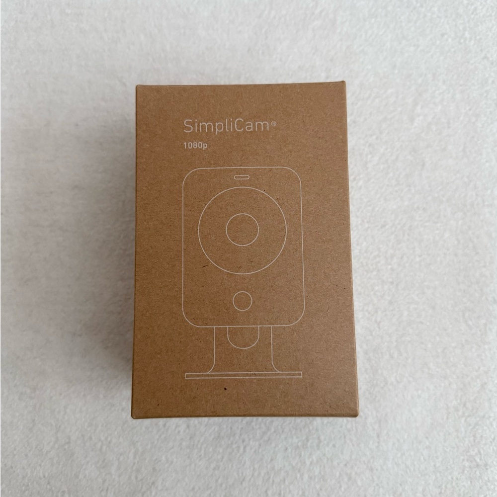 SimpliSafe Black Simplicam Indoor Wired Home Security Camera NWT - Picture 7 of 9